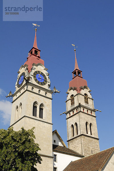 Winterthur - Stadtkirche - Kanton Zürich  Schweiz  Europa.