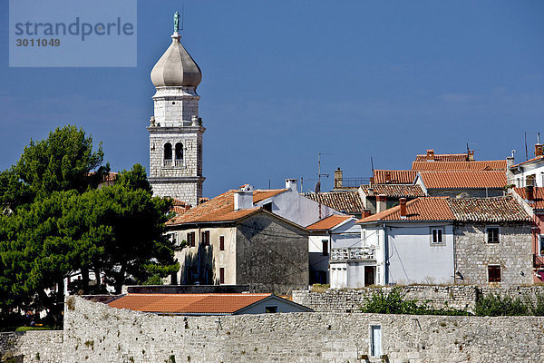Kathedrale von Krk  Stadt Krk  Insel Krk  Kroatien