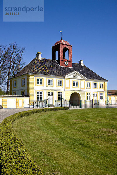 Valdemars castle at Troense  Taasinge  Denmark  Europe