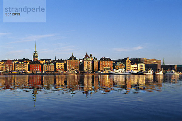 Blick über Stockholm Altstadt