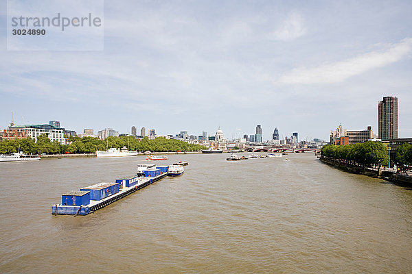 Fluss Themse London
