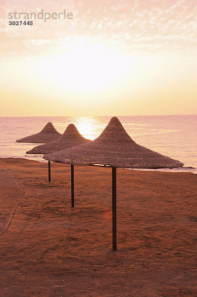 Egypt  Safaga  Sea at sunset