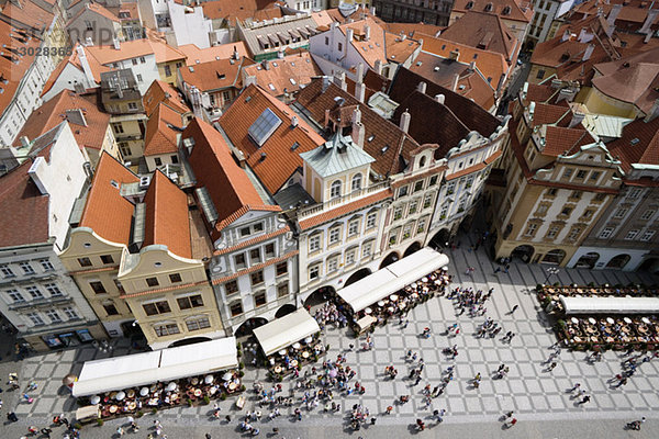 Tschechien  Prag  Altstadt  Hochansicht