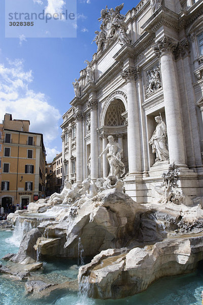 Italy  Rome  Trevi Fountain