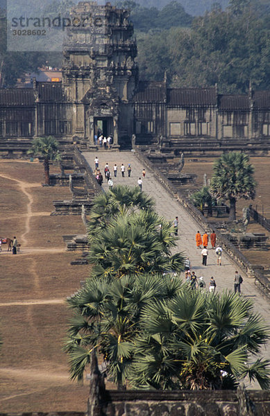 Kambodscha  Siem Reap  Angkor Wat  Touristen