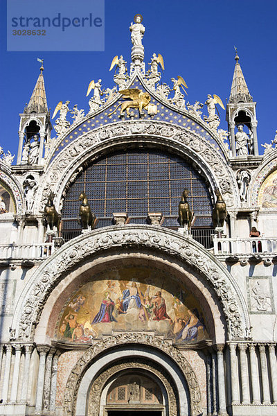 Italy  Venice  Saint Mark's Basilica  Main entrance