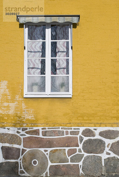 Sweden  Höör  House wall and window