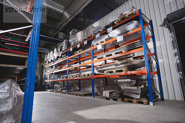 Germany  Neukirch  Warehouse storage rack