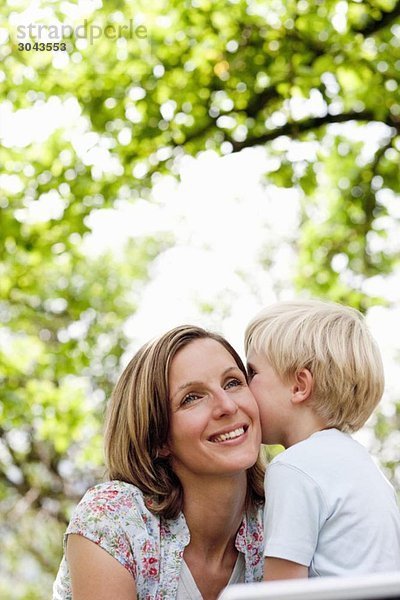 Mutter und Sohn