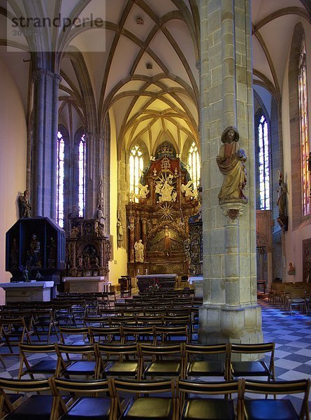 Slowenien  Ptujska Gora. Innere Hl.Maria Kirche