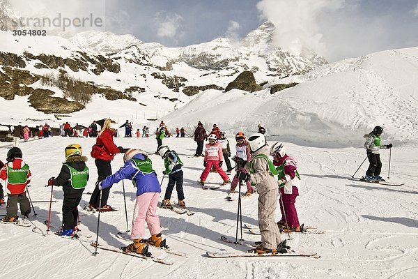 Breuil-Cervinia Aostatal Italien