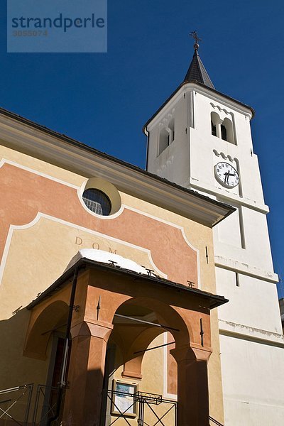 Italien  Aostatal  La Thuile Kirche