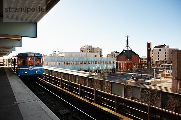 U-Bahnstation Kista Stockholm Schweden