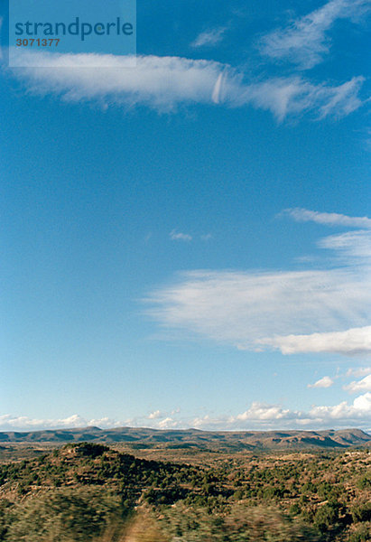 Ein Himmel über offene Landschaft Arizona USA.