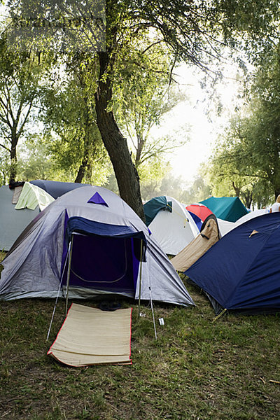 Zelte im camping Platz Ungarn