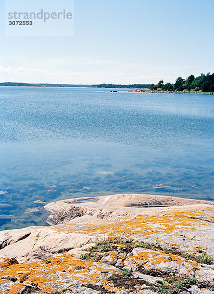 Klippen durch den Ozean Vastervik Schweden