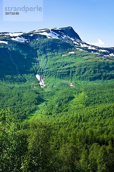 Fjelds in Bjerkvik Norway.