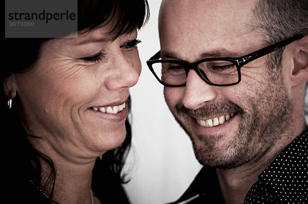 Portrait of a happy couple Denmark.