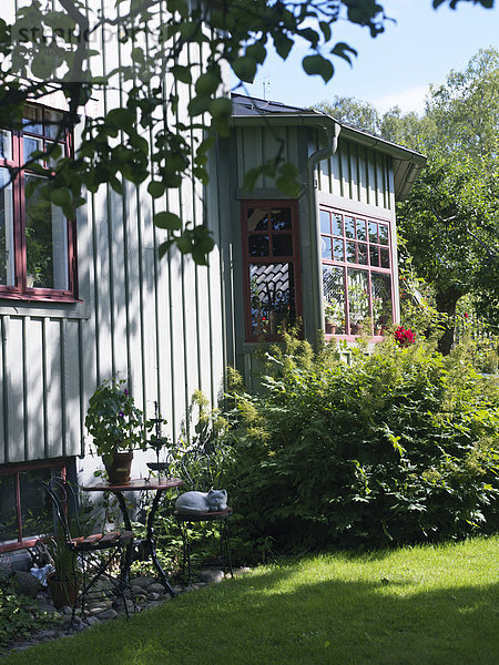 Garten Treibhaus Giebel Schweden