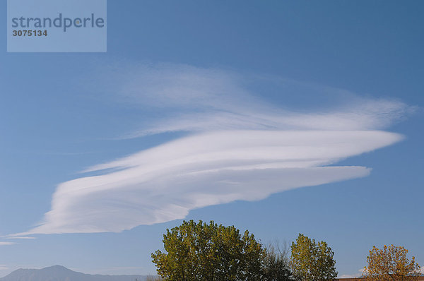 Himmel mit Cirruswolken