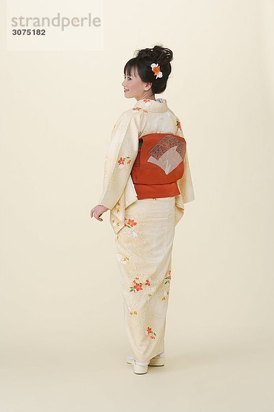 Frau Kleidung Geta japanisch Kimono