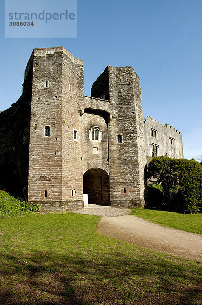 Berry Pomeroy Castle  Devon  England