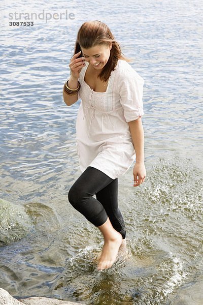 Mädchen im Wasser