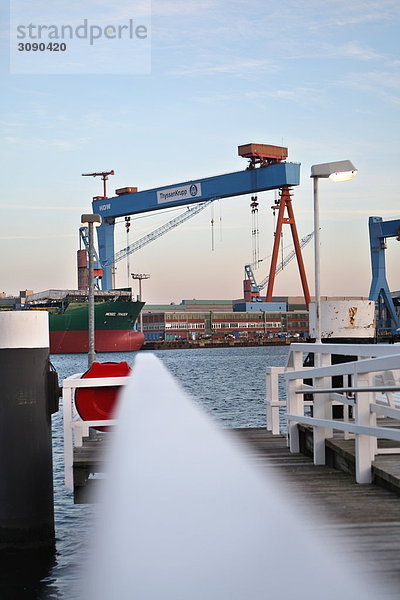 HDW Werft  Kiel  Schleswig-Holstein  Deutschland