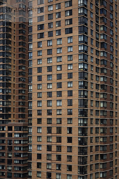 Detail der Hochhäuser  Manhattan  New York City  USA