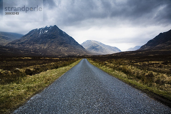 Straße zum Loch Etive