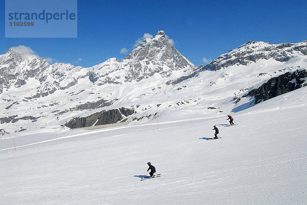 Breuil-Cervinia Aostatal Italien