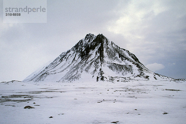 Europa  Dänemark  Blick auf die Berge von Grönland