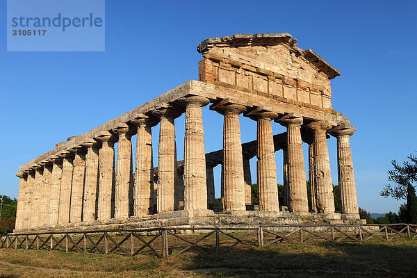 Kampanien Italien Paestum