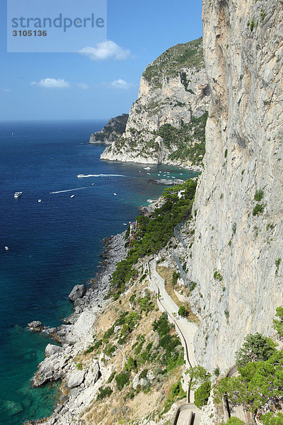 Kampanien Capri Italien