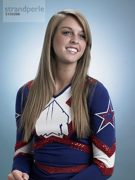 Porträt einer Cheerleaderin