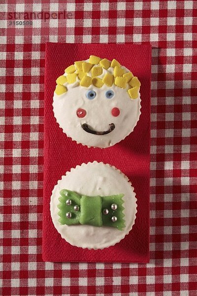 Lustige Cupcakes für Kinder