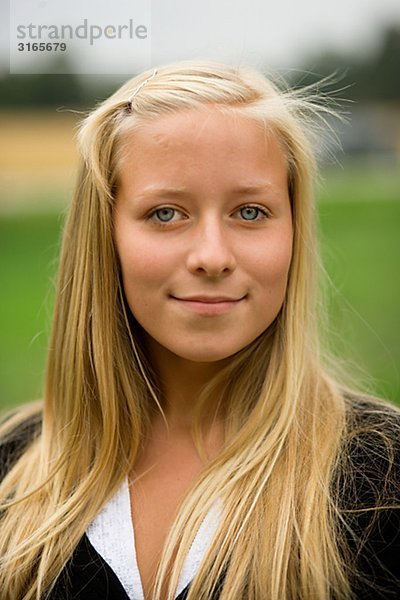 Ein Teenagerin  Schweden.