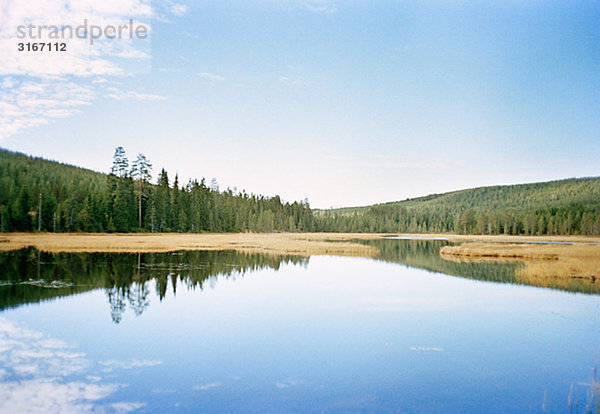 Einem Bergsee  Schweden.