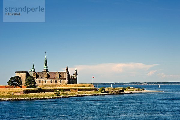 Kronborg Burg Helsingr Dänemark.