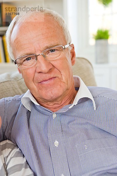 Porträt eines älterer Mannes  Schweden.