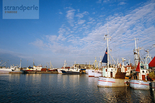 Der Hafen in Skagen Dänemark.