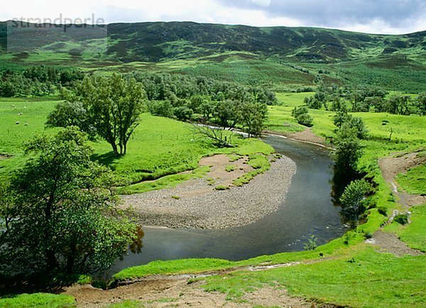 Glen Clova Cairngorms Schottland Großbritannien.