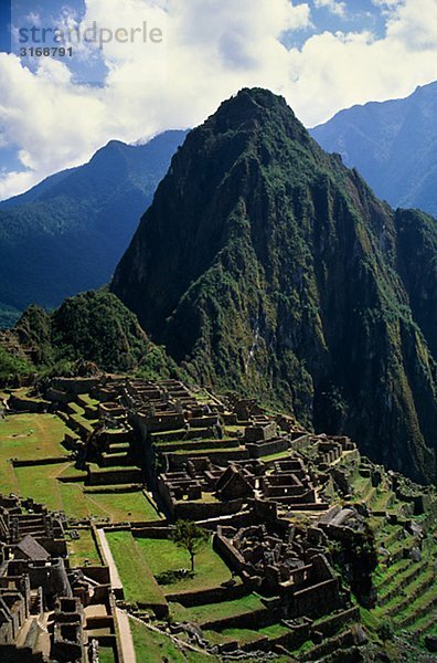 Ruinen an Machu