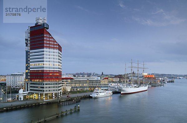 Hafen Gebäude Göteborg Schweden