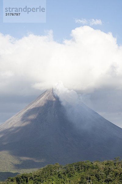 Ein Vulkan  Costa Rica.