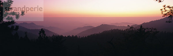 Sonnenuntergang in Kalifornien
