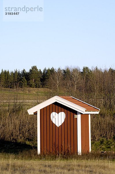 A small red house  Sweden.