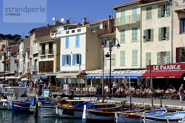 Hafen von Cassis  Calanque  Frankreich