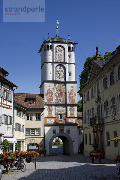 Stadtturm und Stadttor  Wangen im Allgäu  Deutschland