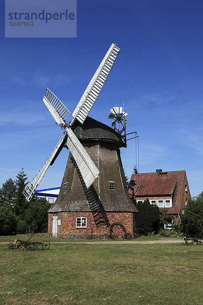 Windmühle in Wittenburg  Deutschland